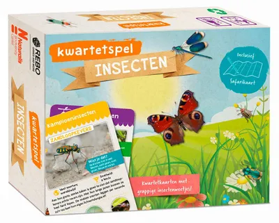 Immagine prodotto di Gioco del quartetto Rebo Publishers insetti