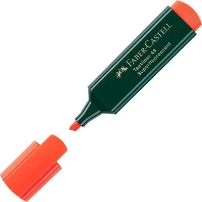 Produktbild von Faber-Castell TEXTLINER 48 Orange Textmarker (10 Stück)