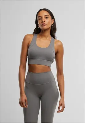 Produktbild von Urban Classics Bustier Damen Ladies Sports Bra grau M
