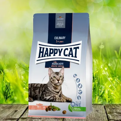 Produktbild von Happy Cat Culinary Adult Atlantik Lachs 4 kg