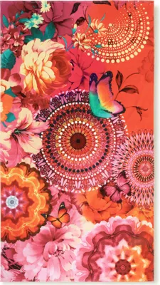 Productafbeelding van HIP Strandlaken "Ziva" - Multi - (100x180 cm) - 100% Katoen