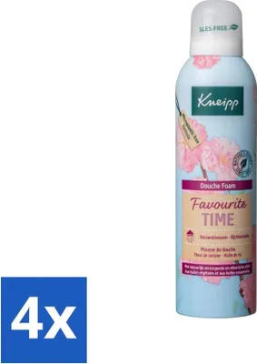 Produktbild von Kneipp - Duschschaum - Lieblingszeit - Kirschblüte - 200 ml - Vorteilspack - 4 Stücke
