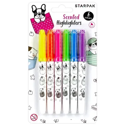 Produktbild von Mini zakreślacze zapachowe 6 sztuk