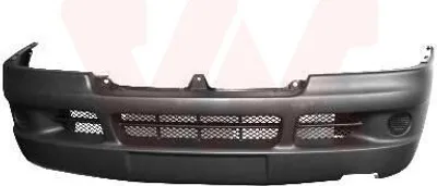 Produktbild von VAN WEZEL Stoßstange Stoßfänger für FIAT DUCATO Kasten (244) Schwarz 1650576