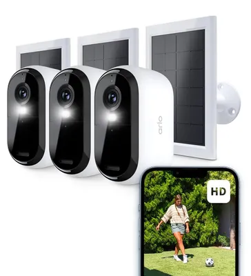 Zdjęcie produktu dla Kamera monitoringowa - Bezprzewodowa Wi-Fi - 1080p - Do montażu na zewnątrz - Zestaw 3 szt.