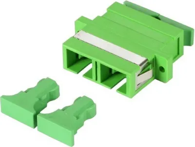 Produktbild von Singlemode Kupplung SC-SC duplex grün
