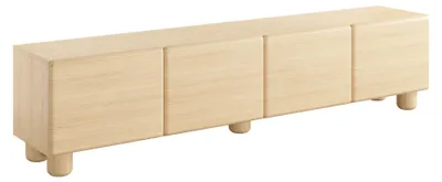Obrázok produktu pre Selsey Lomo – TV komoda, vzhľad dreva, 199 cm