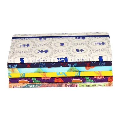 Produktbild von 24 Notizbücher 17,5 x 12,5 cm mit 80 gesäumten Seiten und Gummiband