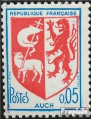 Produktbild von Briefmarken Frankreich 1966 Mi 1534B gezähnt 13 1/4 postfrisch Wappen