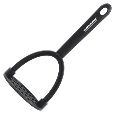Kartoffelpresse, 30 cm, RPET, hitzebeständig bis 230 °C, schwarz