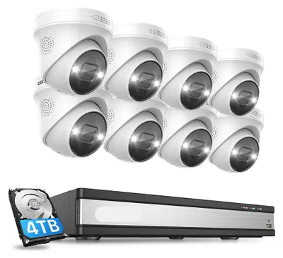 Produktbild von Überwachungskamera-Set - Kamerabeobachtung - Überwachungskamera - CCTV-System - Sicherheitssystem