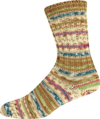 Produktbild von ONline Garne Sort. 363 Alpaka Color 4-fädig Sockenwolle 100g 15% Alpaka 3012