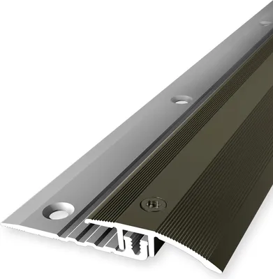 Produktbild von PROVISTON | Übergangsprofil | Vinylausgleich | Breite: 33 mm | Höhenausgleich: 4 - 9.5 mm | Länge: 900 mm | Aluminiumprofil | Bronze | 1 Stück