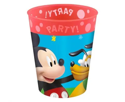 Produktbild von Mickey Rock The House Mehrwegbecher (Party - Geschirr und Besteck)