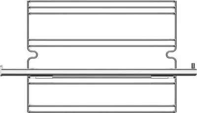 Produktbild von Teka 41599011, Backofen-Schiene, Teka, Edelstahl, Edelstahl
