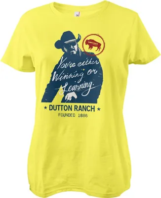 Produktbild von Winning Or Learning Girly Tee - Medium - Yellow