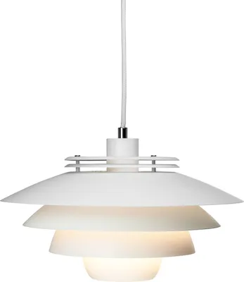 Immagine prodotto di Lampada a sospensione LED, lampada a sospensione, lampada a soffitto a sospensione, lampada a sospensione per tavolo da pranzo, lampada a sospensione per soggiorno, design scandinavo, Ejka bianco