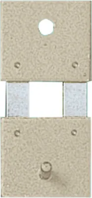 Obrázok produktu pre Kyvadlová pružina s kovovým kovaním Rozstup čapov/otvorov: 10,5 - D: 15,8 mm - Š: 10 mm
