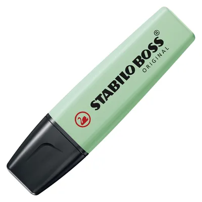 Immagine prodotto di Evidenziatore - STABILO BOSS ORIGINAL Pastel - Penna singola - Accenno di verde menta