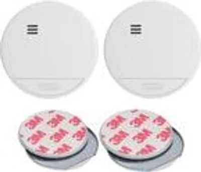 Produktbild von ABUS Rauchmelder RWM150, mit fest verbauter 10-Jahres-Batterie, Weiß, Vers. Sets