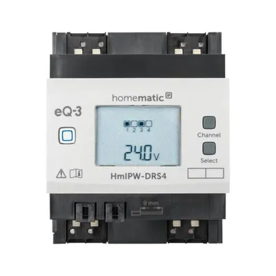 Obrázek produktu pro Homematic IP drátový inteligentní domovní spínač HmIPW-DRS4 - 4gangový