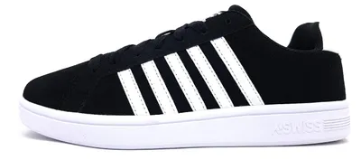 Productafbeelding van K-Swiss Court Tiebreak SDE Low Herrenschuhe Sneaker Schwarz Freizeit