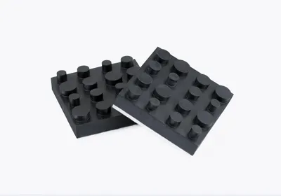 Obrázok produktu pre DYNAVOX Sada nožičiek na antivibračné zariadenia 4 kusy, guma, 40x40 mm