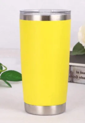 Productafbeelding van Geïsoleerde Mok - Reisbeker Thermos - Dranken Warm Houden - Lekvrij Slotontwerp - 20oz - Zilver