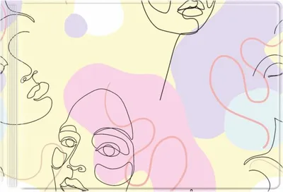 Image de Pochette pour documents imprimée pour femmes A'10 BIURFOL