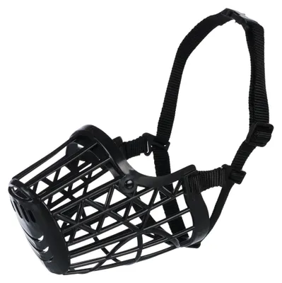 Obrázek produktu pro TRIXIE 17607, Pes, Košíkový náhubek, L/XL, Černá, Jednobarevný, Plast