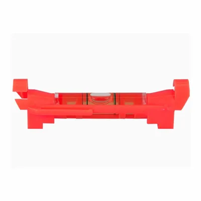 Produktbild von HaWe Schnur-Wasserwaage 183.08, Schnurlinien-Wasserwaage, mit Schnurhaken für Richtschnur in rot 7,5cm