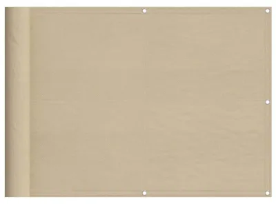 Immagine prodotto di vidaXL Schermo privacy per balcone Beige 75x700 cm 100 % Poliestere-Oxford