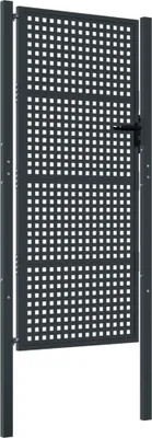 Immagine prodotto di Cancello da giardino antracite 105x250 cm in acciaio