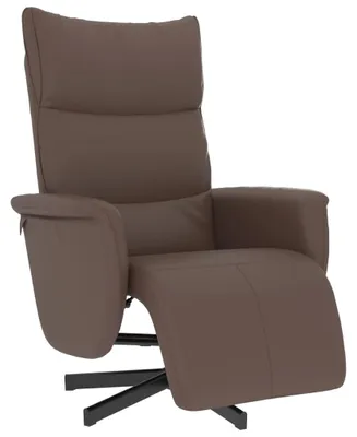 Obrázek produktu pro vidaXL Relaxační křeslo s podnožkou Hnědá Imitace kůže