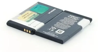 Produktbild von Akku für Nokia 2650 Li-Ion 3,7 Volt 860 mAh schwarz.