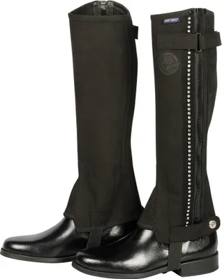 Produktbild von Harry´s Horse Amara Crystal Halbe Chaps Schwarz L Schwarz L