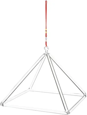 Image de Shamann Transparent Pyramid 12" Pyramide chantante transparente