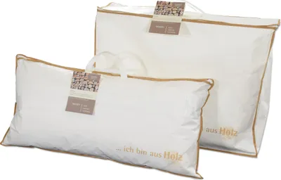 Produktbild von Garanta Lyocell-Kombi-Steppbett Woody ST mit Steckknöpfen Stärke Kombi Größe 135x200 Bezug: 100% Lyocell / Füllung: 50% Lyocell/50% Polyester