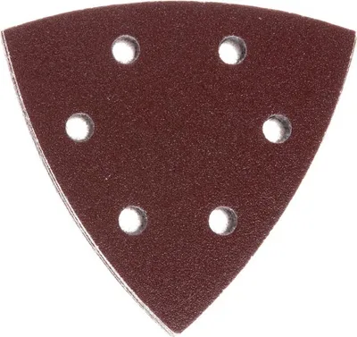 Produktbild von Schleifblatt-Set für Deltaschleifer, 93 mm, 60 - 240, 6 Löcher, 25er-Pack