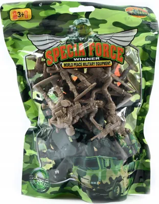 Produktbild von Spielzeug Soldaten Armee Figuren Set Militär Kunststoff Kampf Actionfiguren Kind