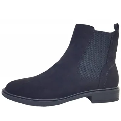 Klassische Stiefel Stiefeletten Boots Jana Stiefel Grau Jana