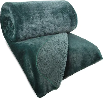 Obrázok produktu pre EUROFIRANY | Prehoz na posteľ - Prehoz na posteľ - 220 x 240 cm - zelený prehoz