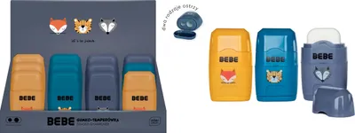 Zdjęcie produktu dla Urocza temperówka BB Friends dla chłopców - idealny dodatek do szkolnych przyborów, który sprawi radość każdemu małemu artście!