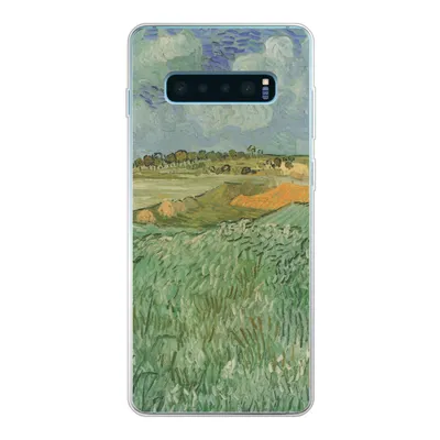 Produktbild von MuchoWow® Handyhülle Schutzhülle Hülle für Samsung Galaxy S10 Plus In der Nähe von Auvers - Vincent van Gogh Silikon Softcase Handy Hülle - Schutzhülle