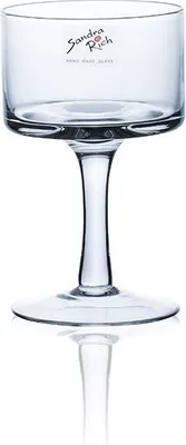 Produktbild von 6er Set Kerzenhalter, Teelichthalter auf Fuß Glas H. 15cm D. 9cm Sandra Rich