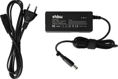 Produktbild von vhbw Netzteil kompatibel mit HP ProBook 4210s, 4320s, 4730s, 6455b, 4535s, 4540s, 5320m, 6360b, 4740s, 5330m, 4330s, 4530s Notebook - 200 cm, 65 W