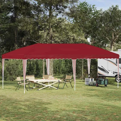 Produktbild von Möbel Pop-up Partyzelt 575 x 290 x 245 cm BordeauxrotPavillons & Partyzelte - Pavillons & Partyzelte c6616