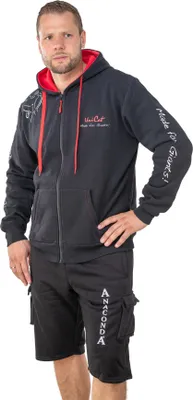 Produktbild von Uni Cat Team Zipper Hoodie - Angelpullover, Größe:S