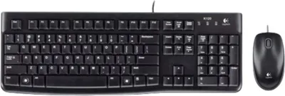 Produktbild von Logitech Desktop MK120 - Tastatur-und-Maus-Set - USB - Französisch