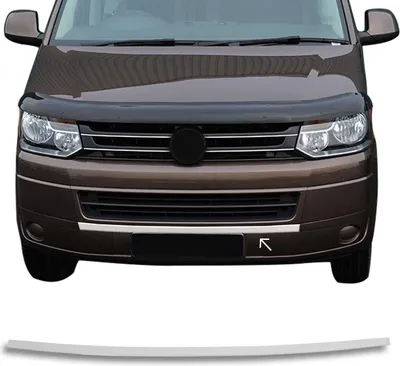 Zdjęcie produktu dla Listwy osłony chłodnicy Listwy osłony chłodnicy do VW Transporter T5 2003-2015 chrom srebrny